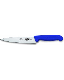 Универсален кухненски нож Victorinox - Fibrox, 15 cm, син