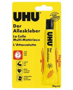 Универсално лепило UHU - Flex and Clean, 20 g