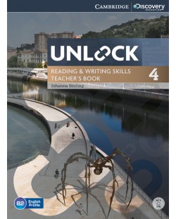 Unlock Level 4 Reading and Writing Skills Teacher's Book with DVD