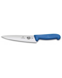 Универсален кухненски нож Victorinox - Fibrox, 19 cm, син