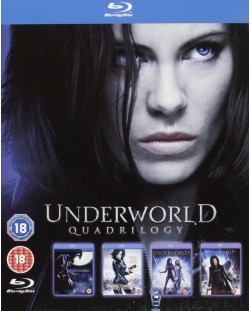 Underworld Quadrilogy - 4 Movies Collection (Blu-Ray)