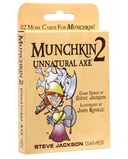 Разширение за игра с карти Munchkin 2 - Unnatural Axe