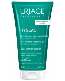 Uriage Hyseac Почистващ гел за лице и тяло, 150 ml