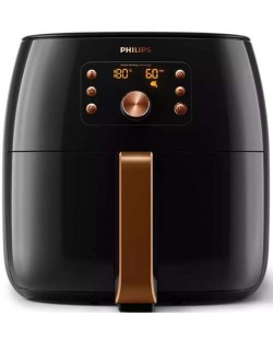 Уред за здравословно готвене Philips - Airfryer XXL HD9867/90, 2225W, черен