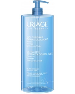 Uriage Богат почистващ душ гел, 1 l