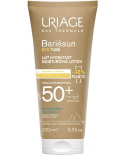 Uriage Bariesun Слънцезащитен лосион Lait Cart, еко опаковка, SPF50+, 200 ml