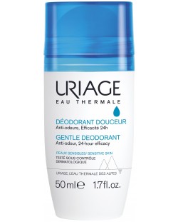 Uriage Нежен рол-он дезодорант, 50 ml