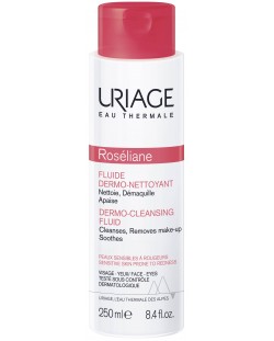 Uriage Roseliane Почистващ флуид за чувствителна кожа, 250 ml