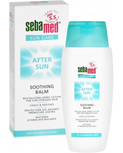 Sebamed Успокояващ балсам за тяло, за след слънце, 150 ml