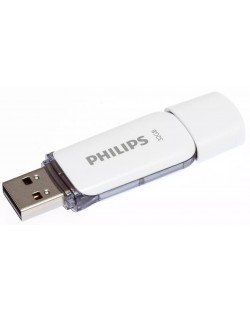 Флаш памет Philips - Snow, 32GB, USB 2.0