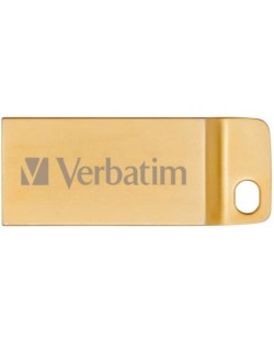 Флаш памет Verbatim - Metal Executive, 64GB, USB 3.0, златиста
