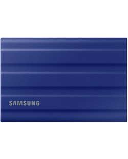 Външна SSD памет Samsung - T7 Shield, 1TB , USB 3.2, синя