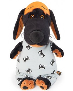 Плюшена играчка Budi Basa - Кученце Ваксон, с пижама, 25 cm