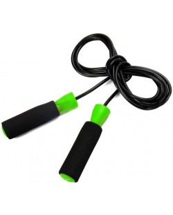 Въже за скачане Armageddon Sports - Comfort, черно/зелено