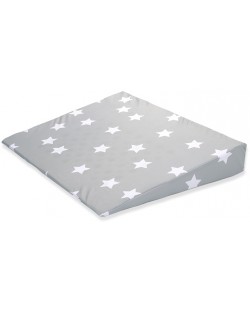 Възглавничка Lorelli - Air Comfort, 60 x 45 x 9 cm, звезди, сива