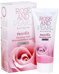 Prestige Rose & Pearl Възстановяваща маска за лице, 75 ml