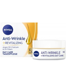 Nivea Anti-Wrinkle Възстановяващ дневен крем, 55+, 50 ml