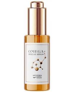 Wooden Spoon Серум за лице Omega + Rescue oil, 30 ml