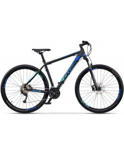 Велосипед със скорости Cross - GRX 9, 29'' , черен/син