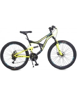Велосипед със скорости Byox - GR, 26, жълт