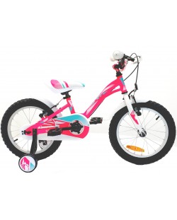 Детски велосипед SPRINT - Alice, 18", 210 mm, розов