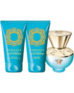 Versace Комплект Pour Femme Dylan Turquoise, 3 части