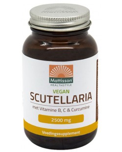 Vegan Scutellaria, 60 капсули, Mattisson Healthstyle