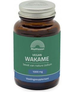 Vegan Wakame, 500 mg, 60 капсули, Mattisson Healthstyle