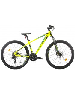 Велосипед SPRINT - Maverick 27.5", 400 mm, жълт