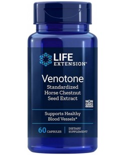 Venotone Standardized Horse Chestnut Seed Extract, 60 капсули, Life Extension