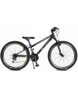 Велосипед със скорости Byox - Master, 26, черен/зелен