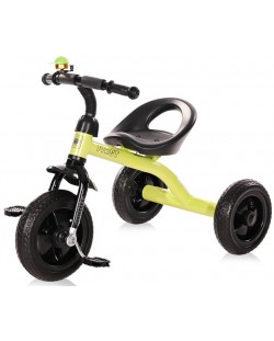 Велосипед-триколка Lorelli - First, зелен и черен