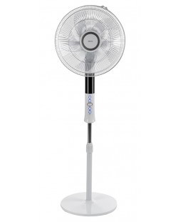 Вентилатор Diplomat - DFX-505RC, 3 скорости, 41 cm, бял