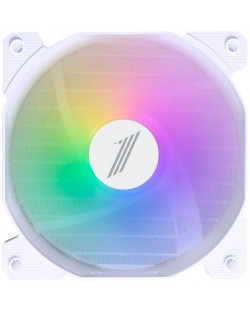 Вентилатор 1stPlayer -  F1 White Bulk, 120 mm, RGB