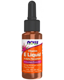 Vitamin E Liquid d-alpha Tocopherol, 30 ml, Now