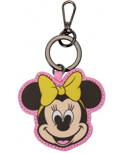 Висулка за раница Loungefly Disney: Minnie Mouse - Head (100th Anniversary)