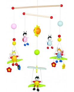 Висяща декорация за детска стая Goki - Пчели и бръмбари