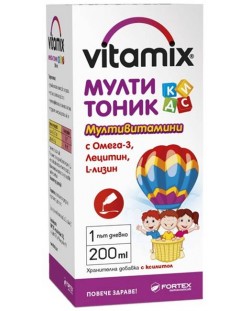 Vitamix Мултитоник Кидс Сироп, 200 ml, Fortex