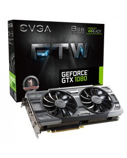 Видеокарта EVGA GeForce GTX 1080 FTW Edition (8GB GDDR5X)