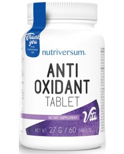 Vita AntiOxidant Tablet, 60 таблетки, Nutriversum