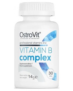 Vitamin B Complex + C & E, 30 таблетки, OstroVit