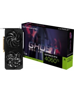 Видеокарта Gainward - GeForce RTX 4060 Ti Ghost, 8GB, GDDR6