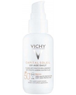Vichy Capital Soleil Флуид за лице UV-Age Daily, SPF50+, 40 ml