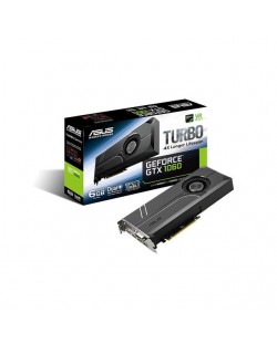 Видеокарта ASUS Turbo GeForce GTX 1060, 6GB, GDDR5, 192 bit, DVI-D, HDMI, Display Port