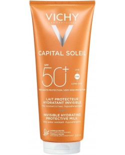 Vichy Capital Soleil Слънцезащитно мляко за лице и тяло, SPF50+, 300 ml