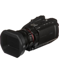 Видеокамера Panasonic - 4К HC-X2000E, черна