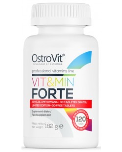 Vit&Min Forte Limited Edition, 120 таблетки, OstroVit