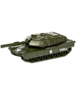 Военно превозно средство Maisto Military Force - Танк, със звезда, Мащаб 1:64