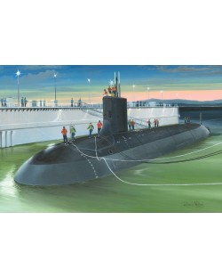 Военен сглобяем модел - Американска подводница ЮСС "Вирджиния" ССН-774 (USS Virginia SSN-774)