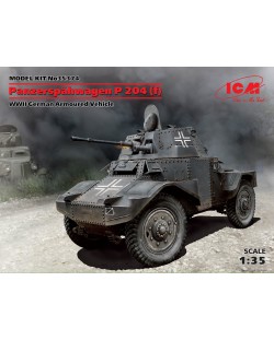 Военен сглобяем модел - Германски брониран автомобил Panzerspаhwagen P 204 (f), WWII